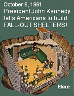 On October 6, 1961, President Kennedy advised Americans to build bomb shelters in the event of a nuclear exchange with the Soviet Union.